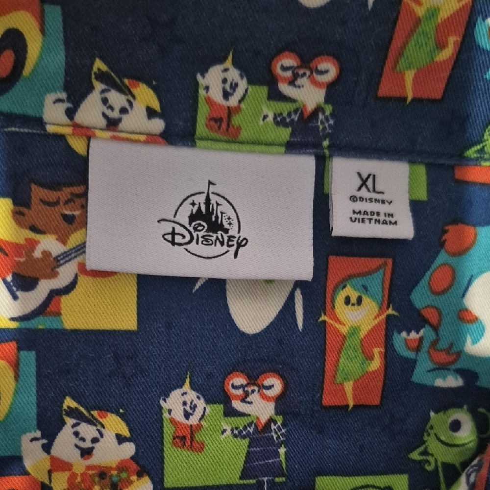 Disney Parks "World of Pixar" Camp Shirt - Picture 3 of 4